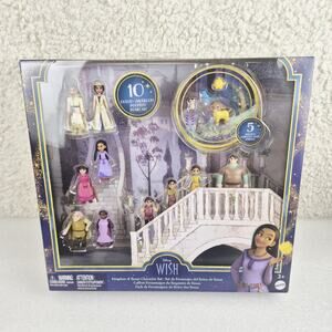 Disney Wish Kingdom of Rosas Small Set Character Collectible With Friends New